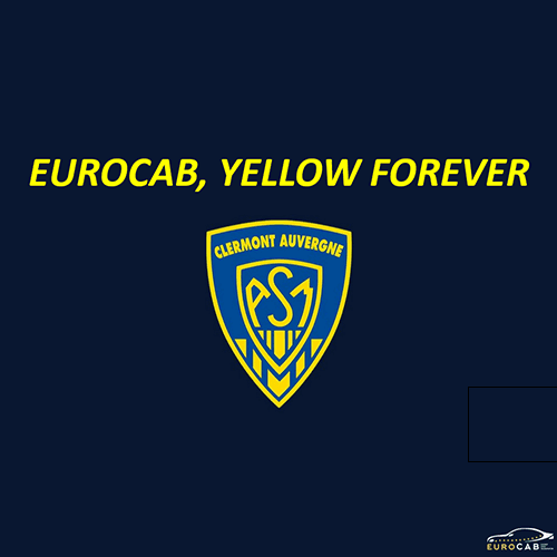 Eurocab, fier et supporter sans faille de son équipe de rugby de Clermont-Ferrand : l'ASM